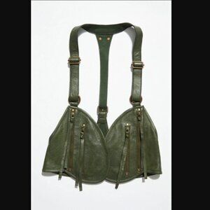 Free People Olympia Leather Harness Bagp